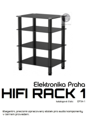 ELEKTRONIKA PRAHA - HIFI RACK 1