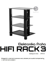 ELEKTRONIKA PRAHA - HIFI RACK 3